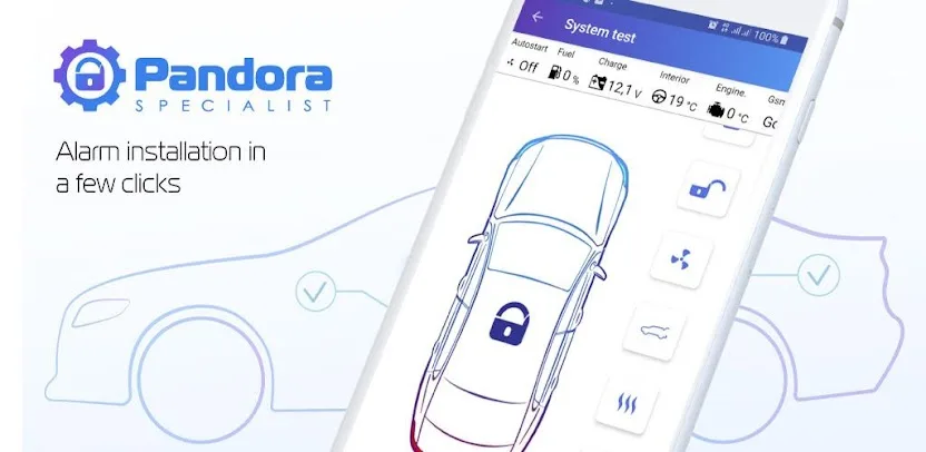 Установка автосигнализации Pandora в СТО АНТИУГОН Иркутск
